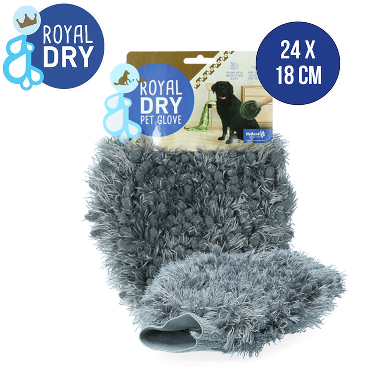 Royal Dry Pet Glove & Hair Remover 
