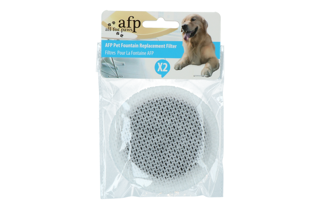 AFP Lifestyle 4 Pets - Pet Fountain Replacement Filter (2-Pack) 