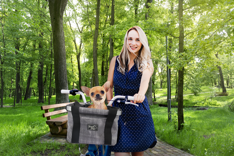 AFP Travel Dog - Easy-go Bicycle Pet Basket 