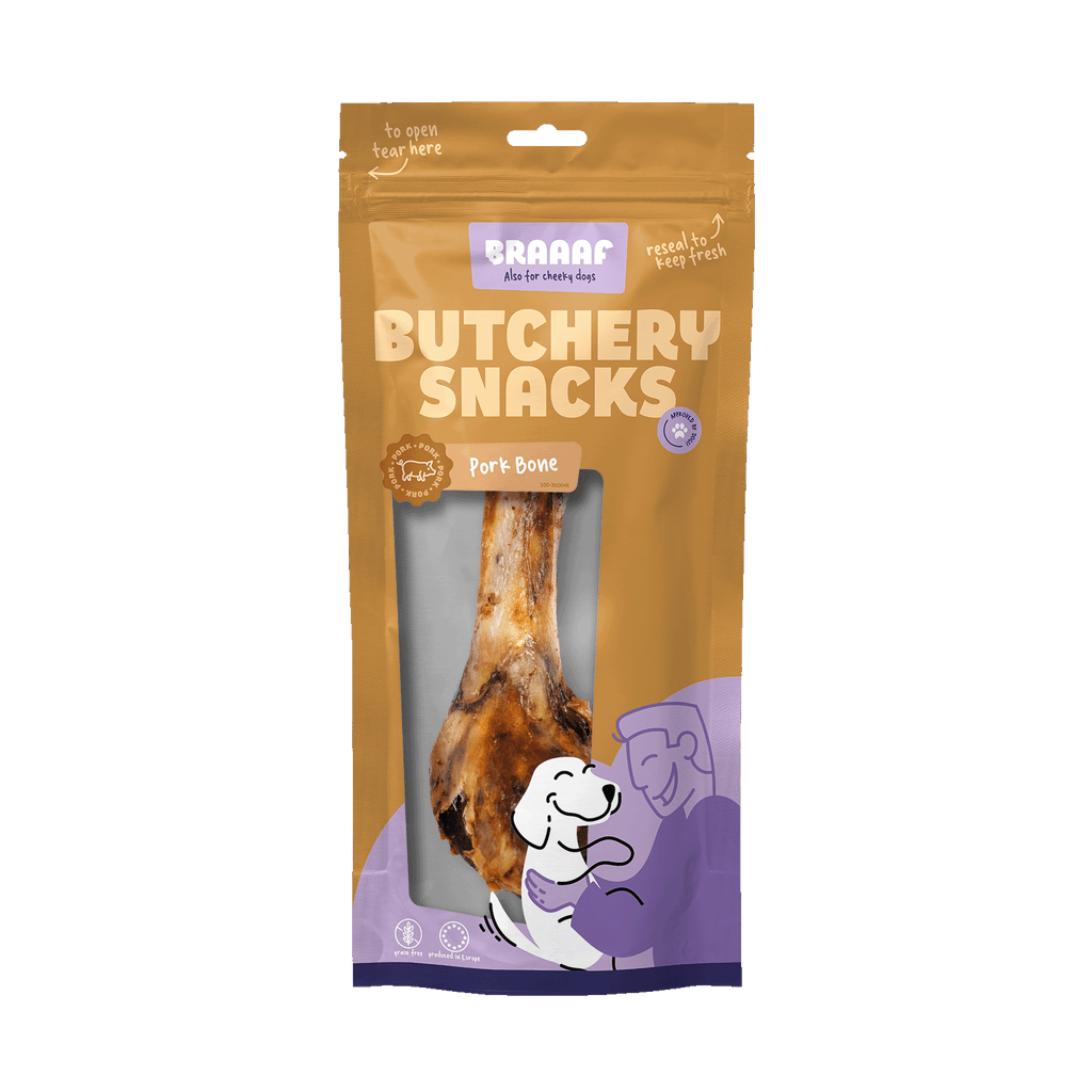 Braaaf Butchery Snacks Pork Bone 1 pcs