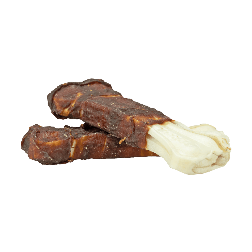 Braaaf Rawhide Pressed Bone Duck
