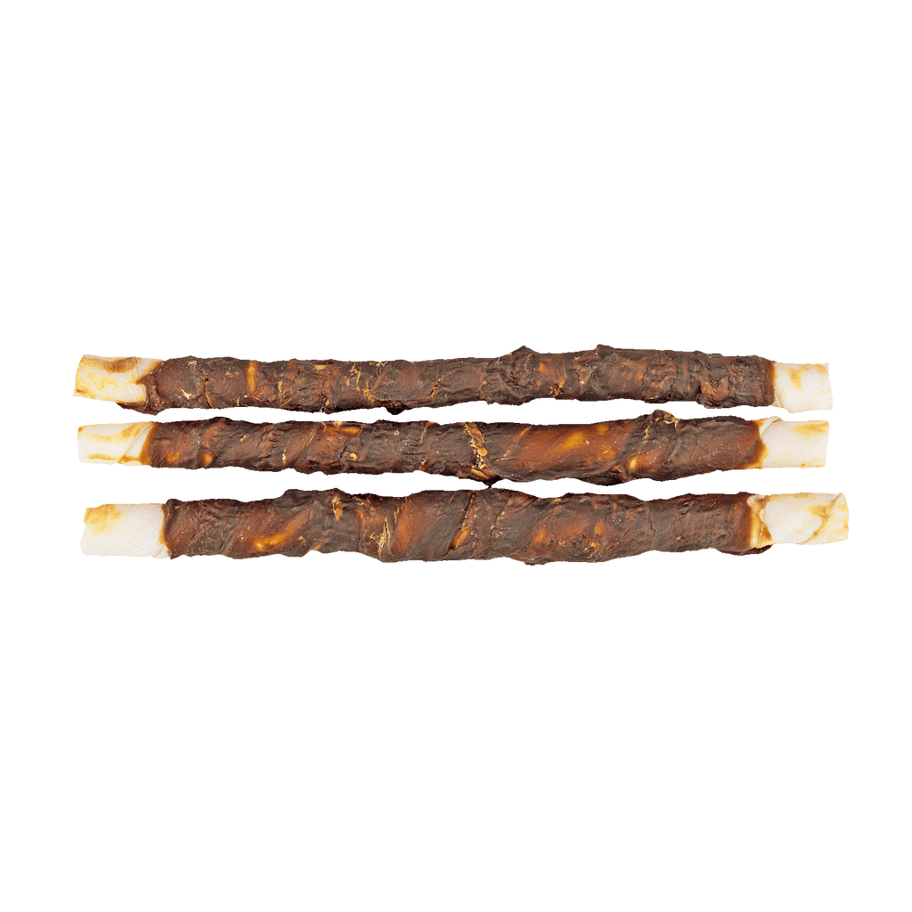 Braaaf Rawhide Twister Duck (3 pcs) - 25 cm
