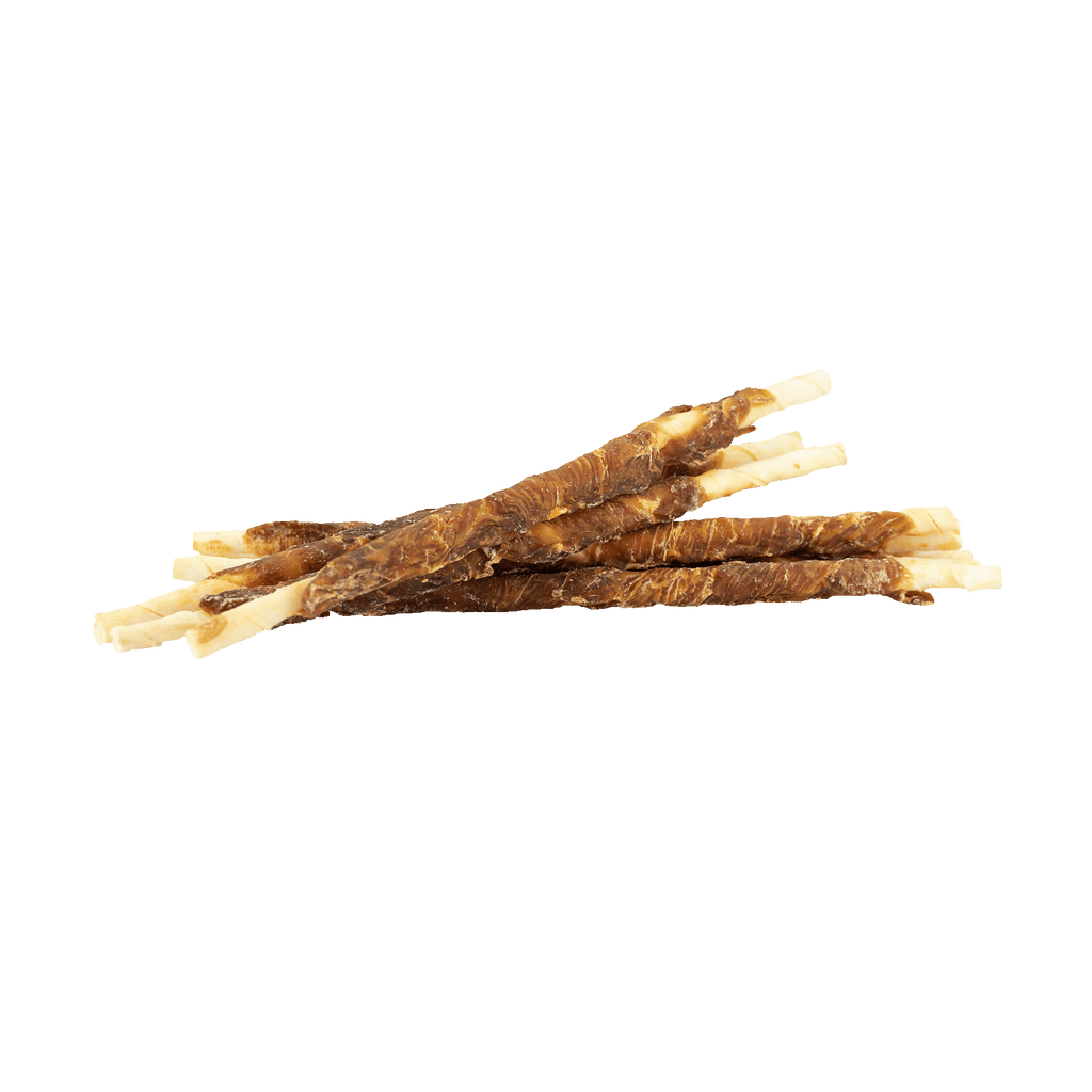 Braaaf Rawhide Twister Chicken (8 pcs) - 25 cm