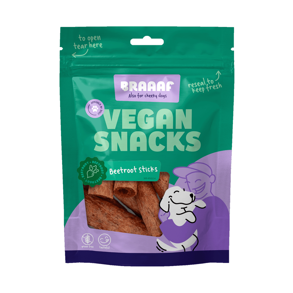 Braaaf Vegan Snack Beetroot Stick