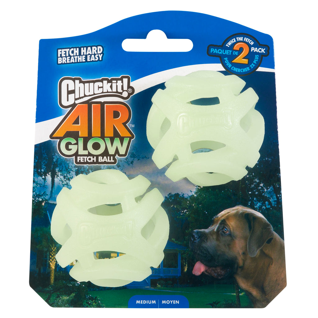 Chuckit! Air Glow Fetch Ball (2-pack)