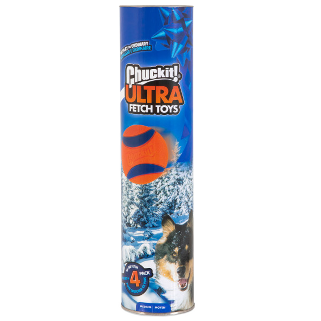 Chuckit! Holiday Ultra Ball Canister Set