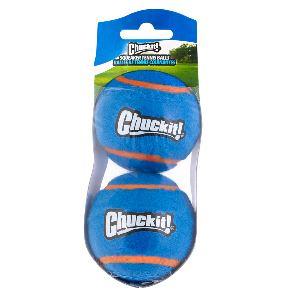 Chuckit! Squeaker Tennis Balls (2-pack)