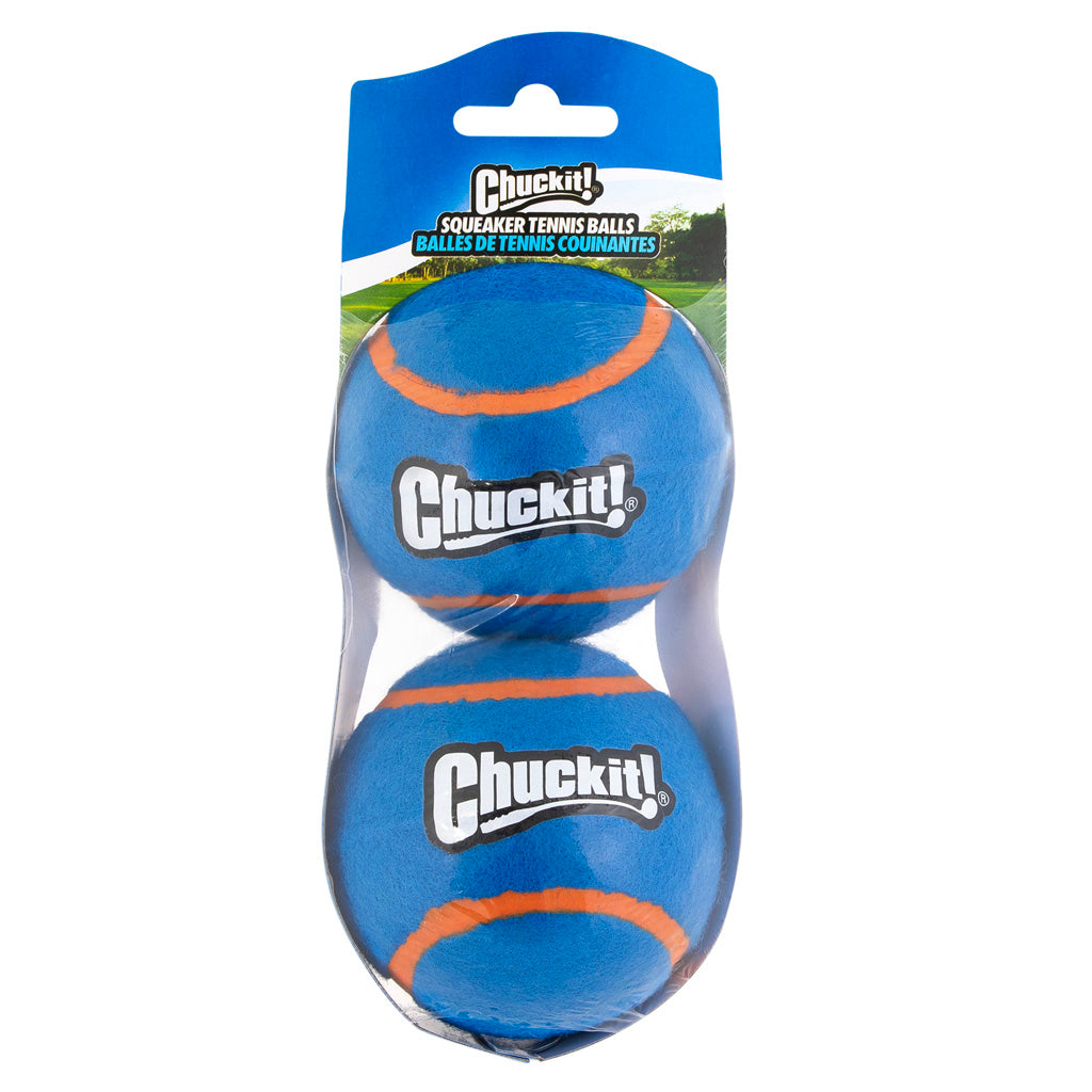 Chuckit! Squeaker Tennis Balls (2-pack)
