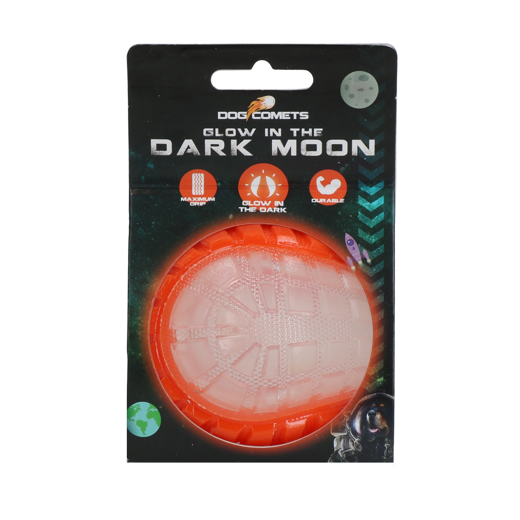 Dog Comets Glow In The Dark Moon Ball