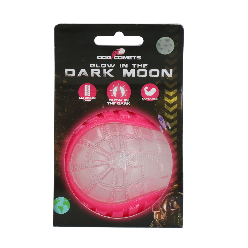 Dog Comets Glow In The Dark Moon Ball
