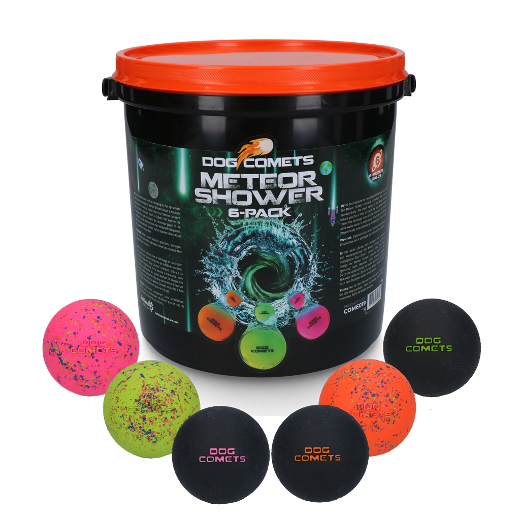 Dog Comets Meteor Shower (Bucket with 6 M Stardust balls) 