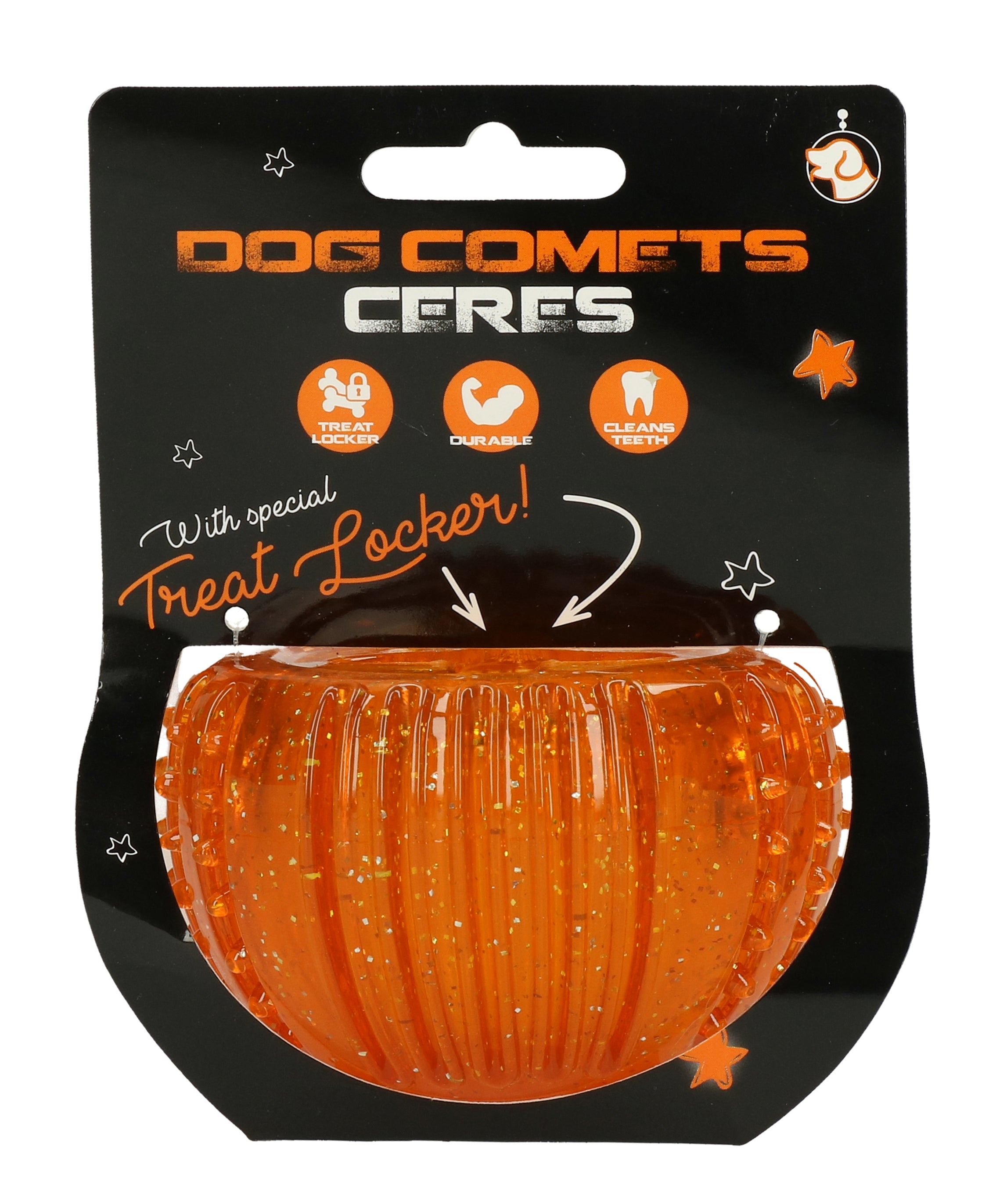 Dog Comets Treat Locker