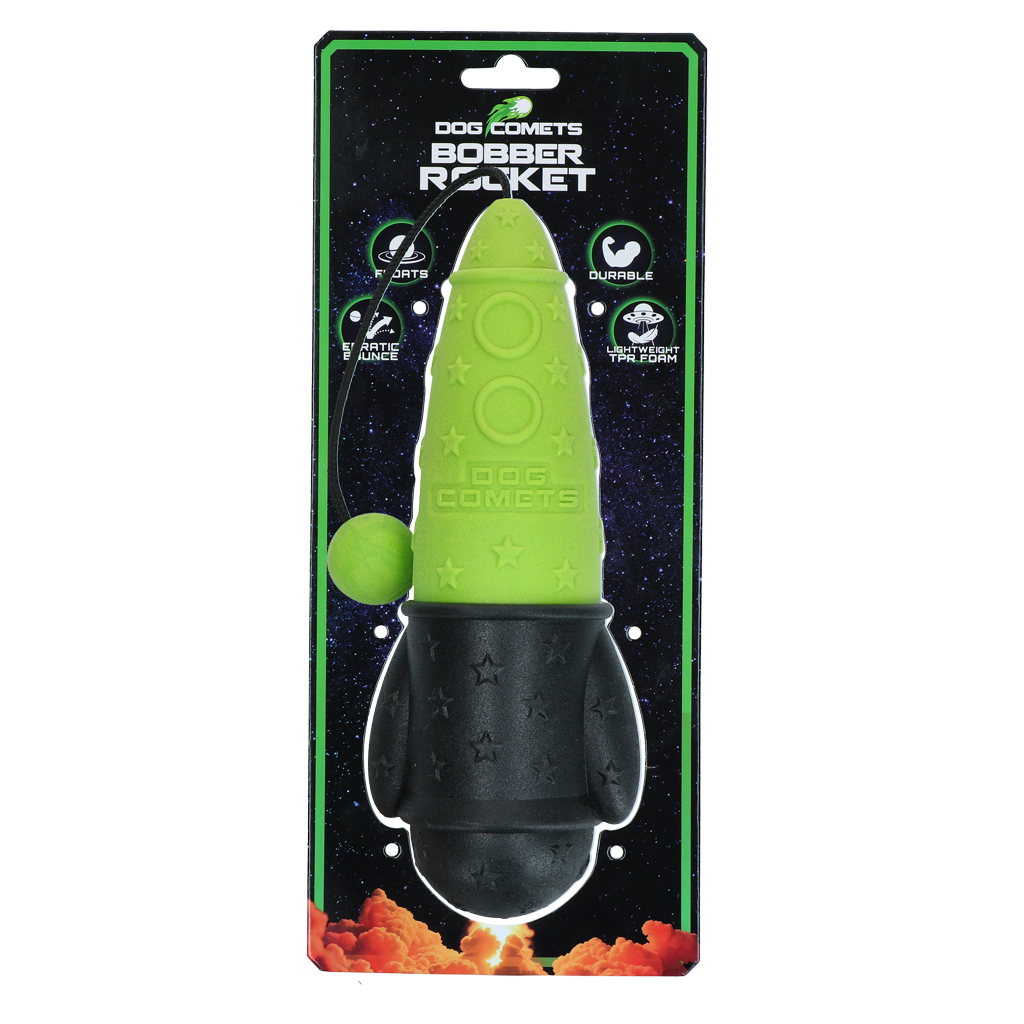 Dog Comets Bobber Rocket