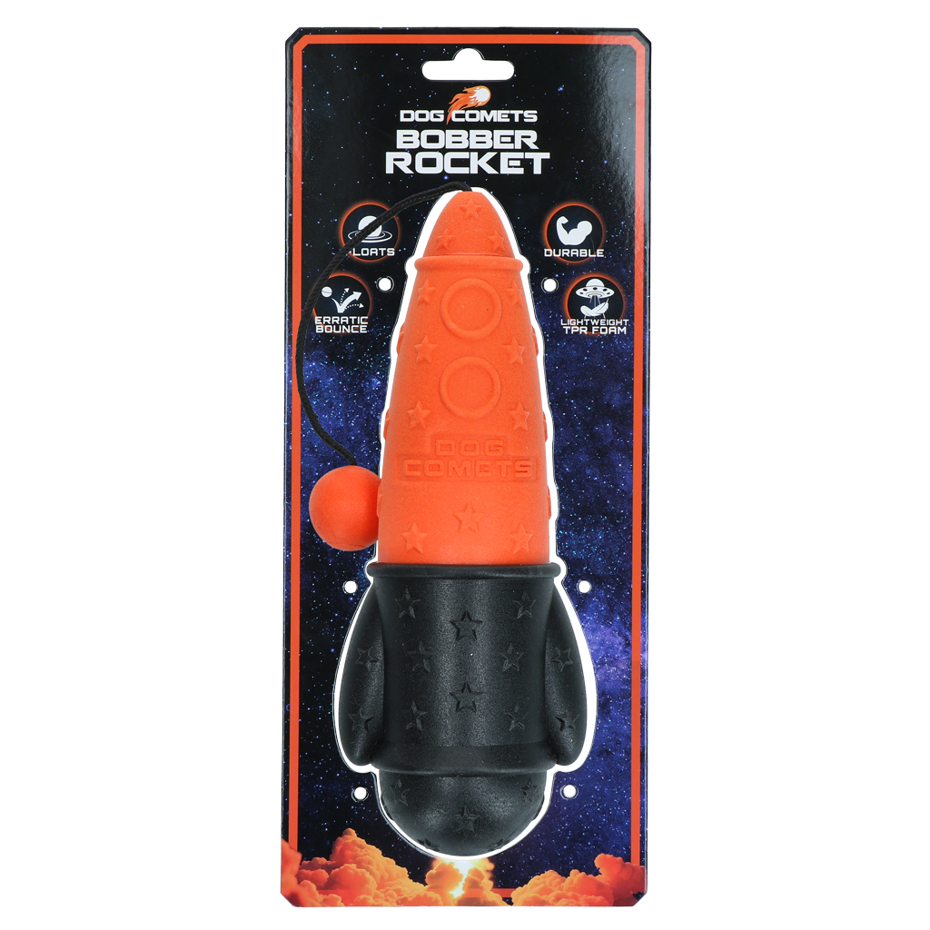 Dog Comets Bobber Rocket