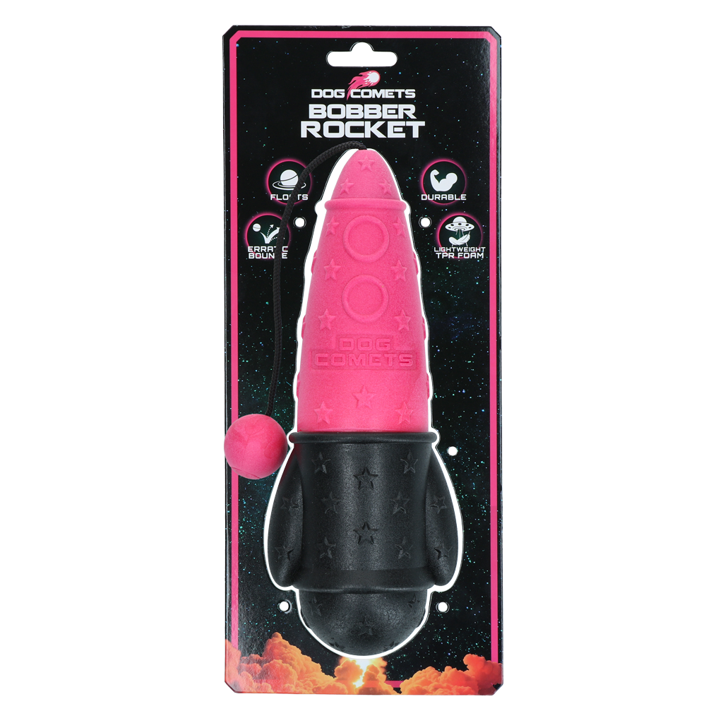 Dog Comets Bobber Rocket
