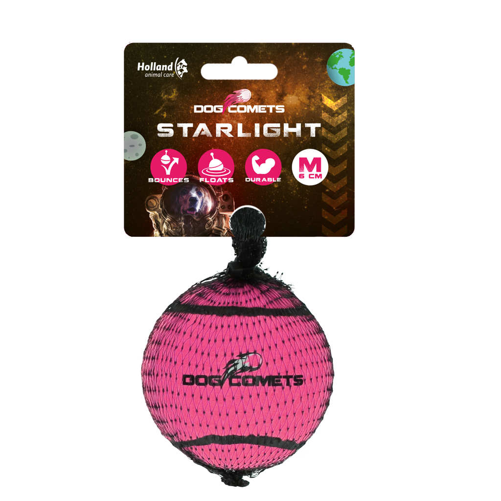 Dog Comets Starlight Tennis Ball
