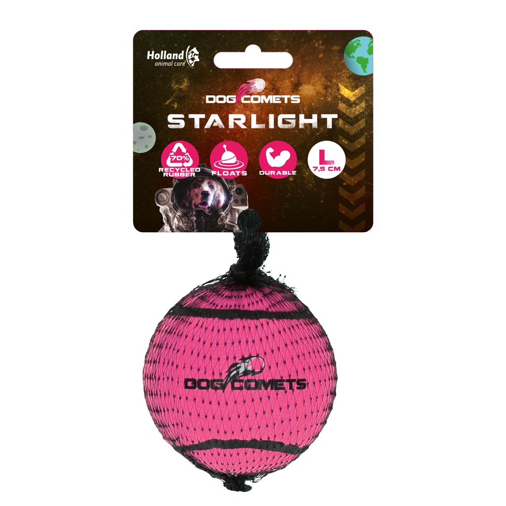 Dog Comets Starlight Tennis Ball