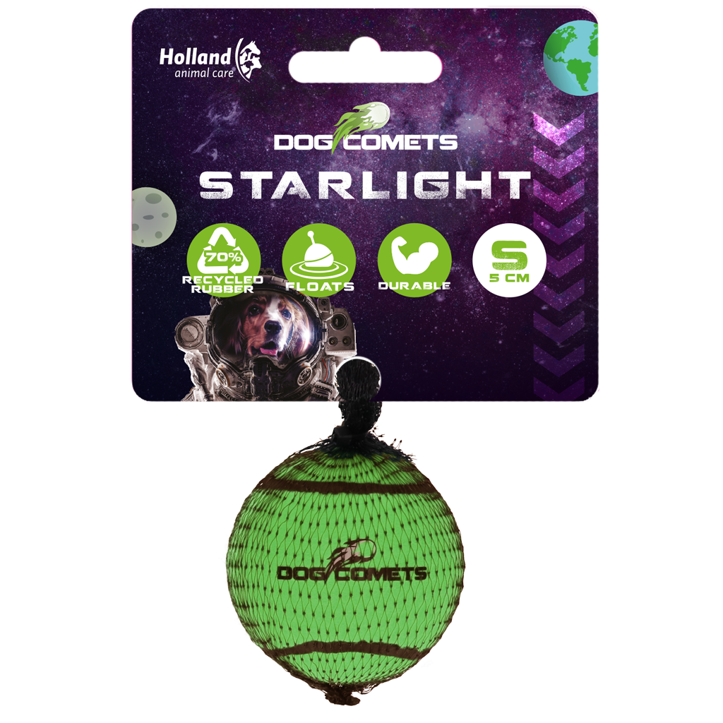 Dog Comets Starlight Tennis Ball