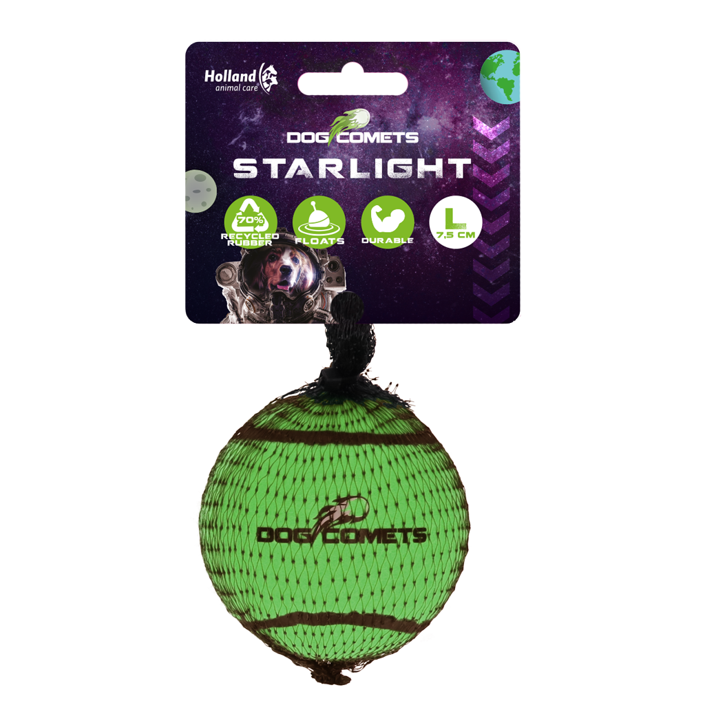 Dog Comets Starlight Tennis Ball