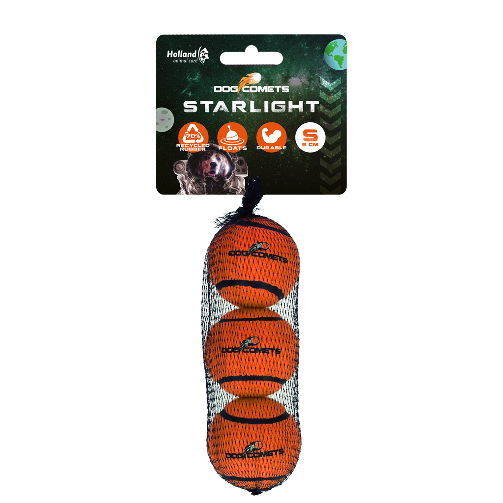 Dog Comets Starlight Tennis Ball (3-pack)