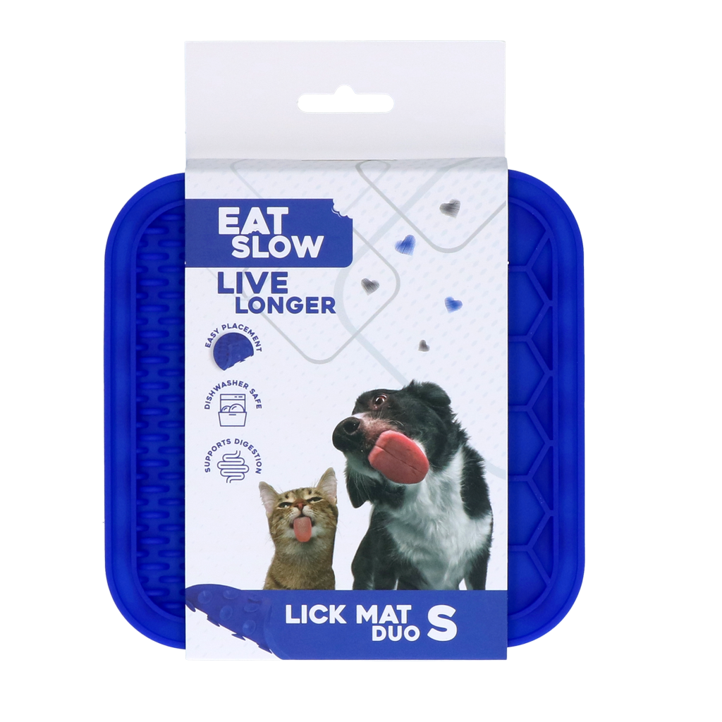Eat Slow Live Longer Lick Mat Duo