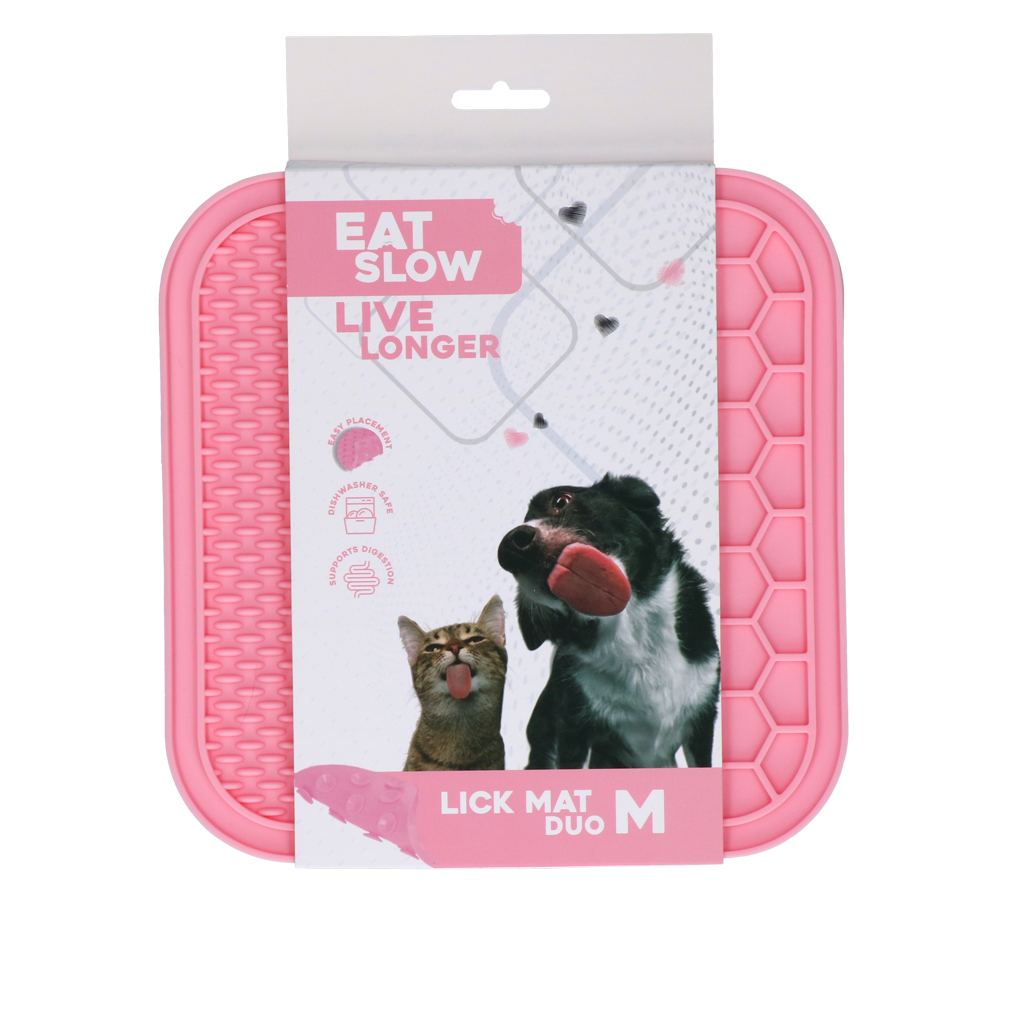 Eat Slow Live Longer Lick Mat Duo
