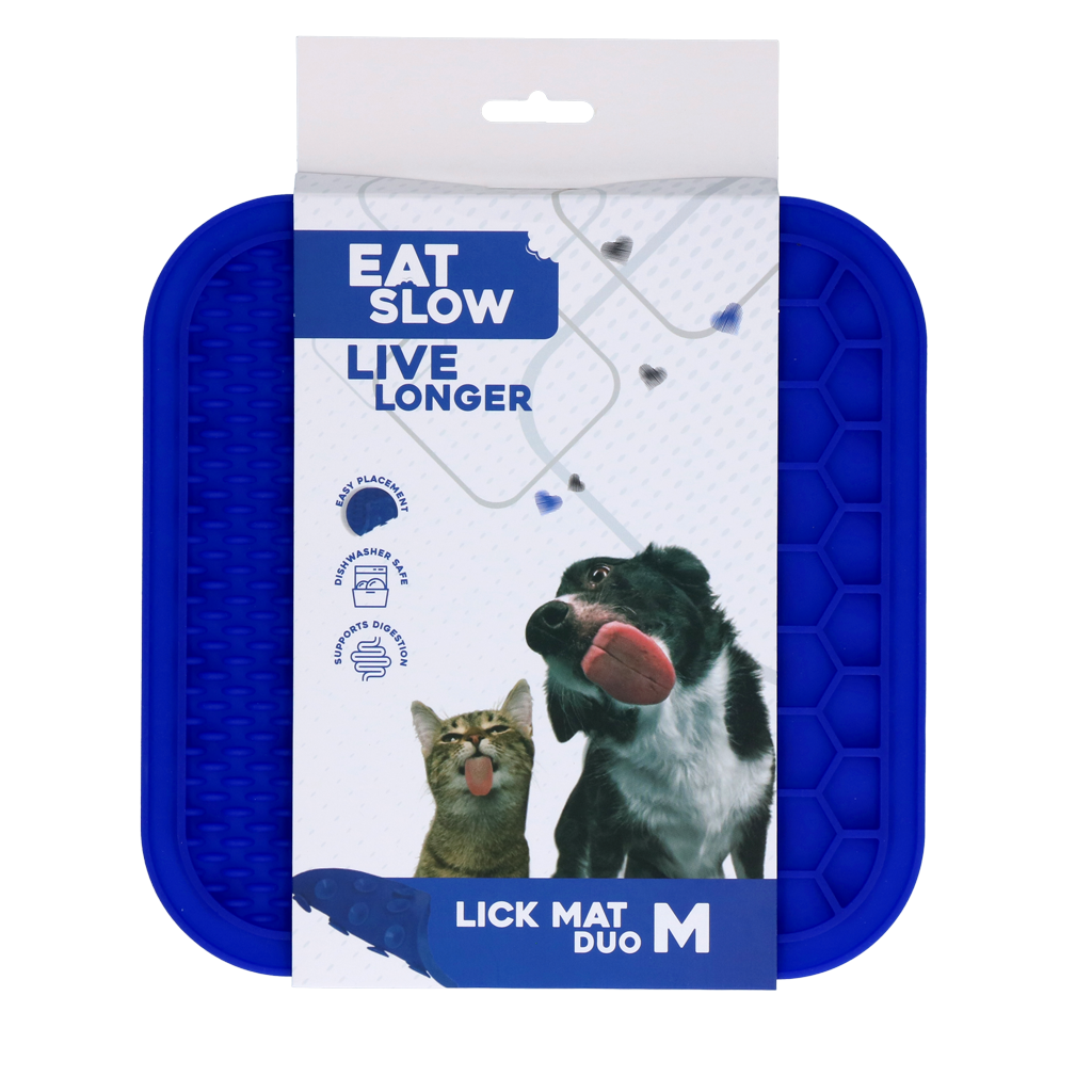 Eat Slow Live Longer Lick Mat Duo