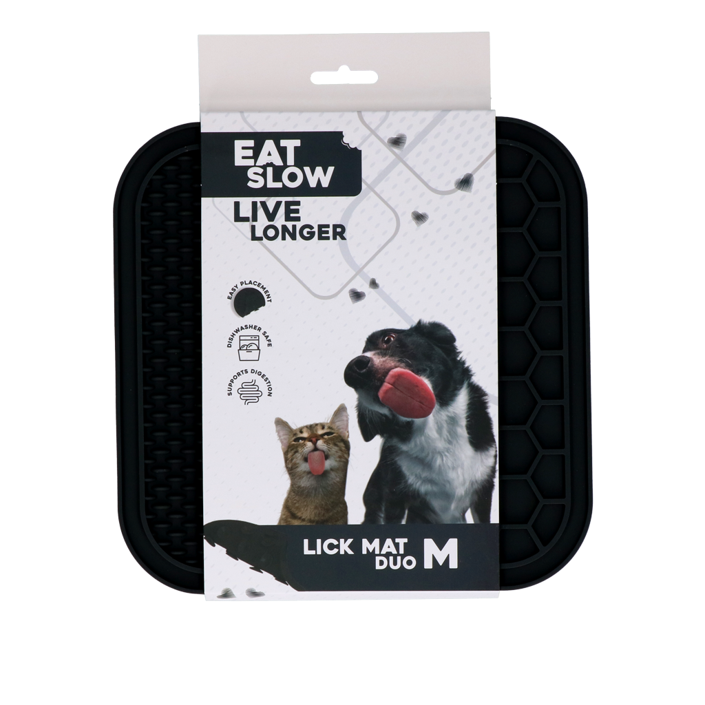 Eat Slow Live Longer Lick Mat Duo