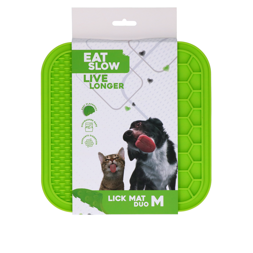 Eat Slow Live Longer Lick Mat Duo