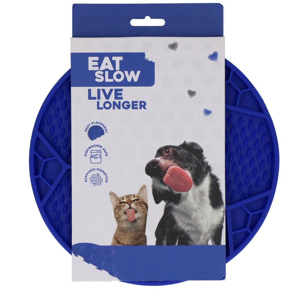 Eat Slow Live Longer Lick Mat Soccer Ball