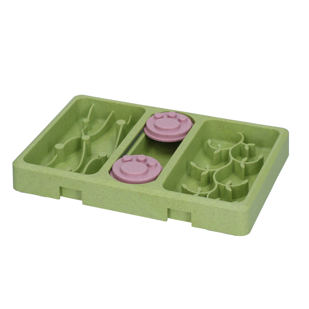 Eat Slow Live Longer Mini Puzzle Lush Jungle
