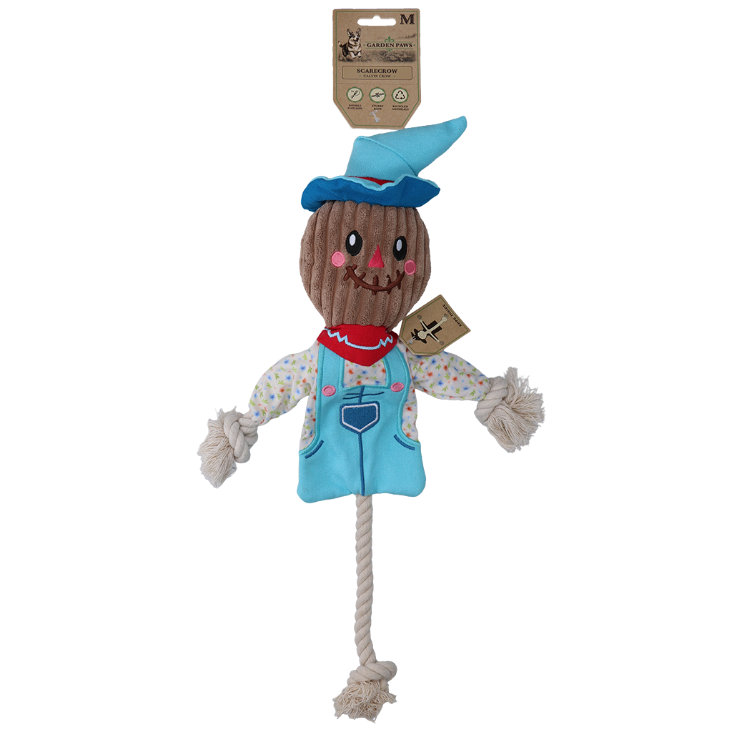 Garden Paws Scarecrow Calvin Crow