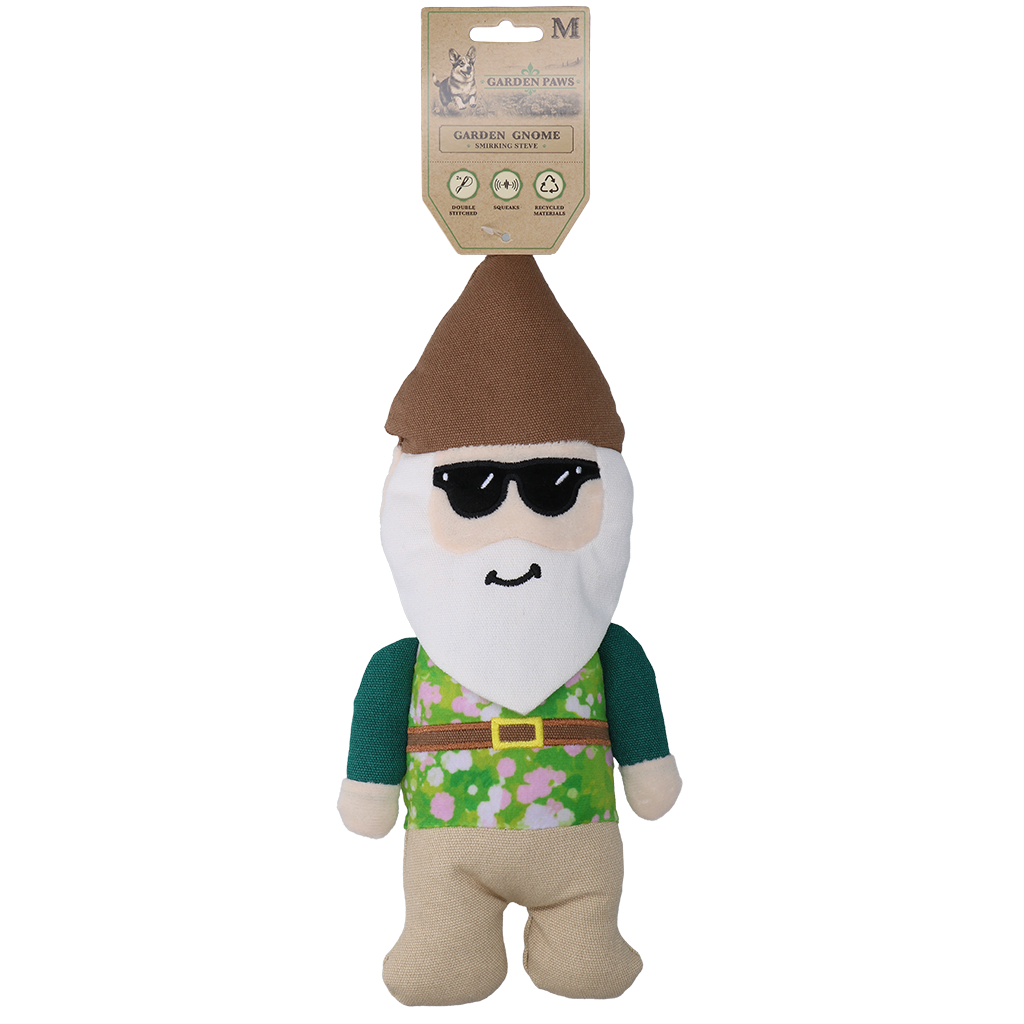 Garden Paws Garden Gnome Smirking Steve