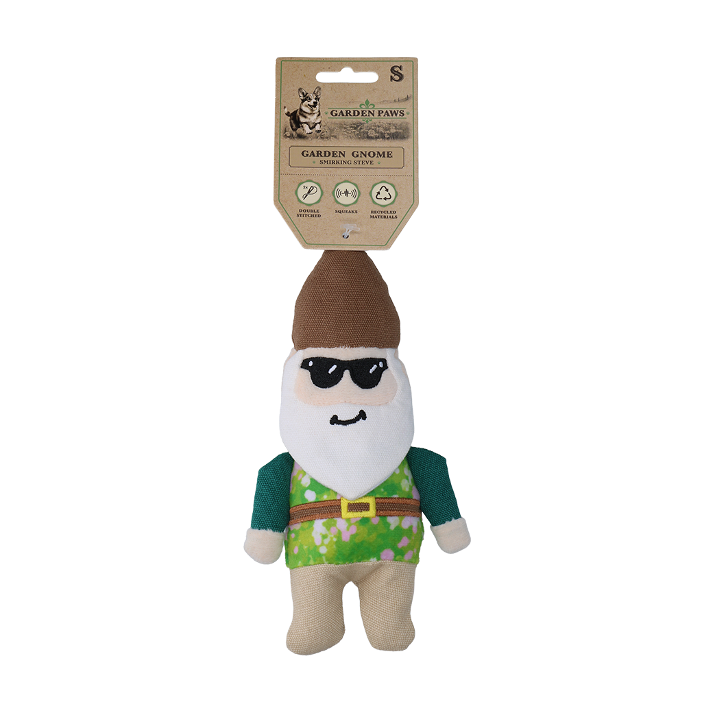 Garden Paws Garden Gnome Smirking Steve