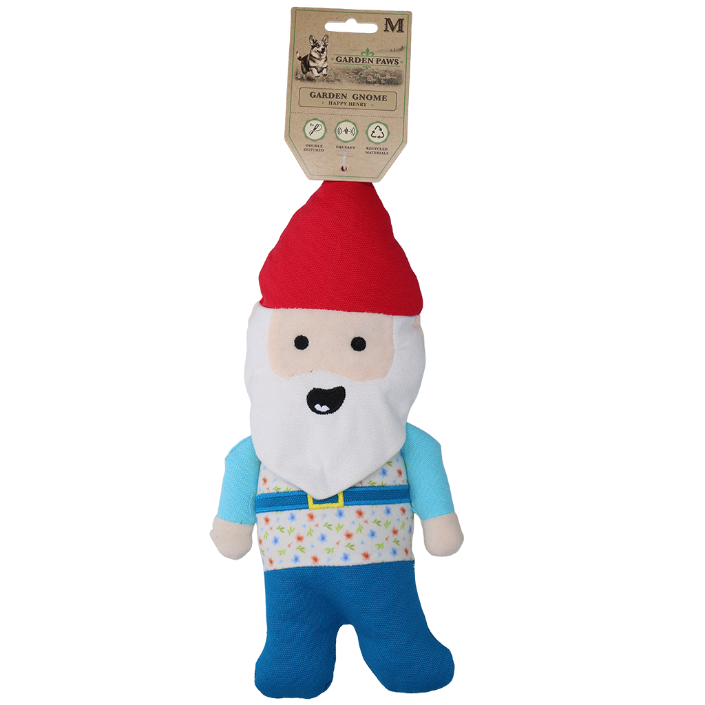 Garden Paws Garden Gnome Happy Henry