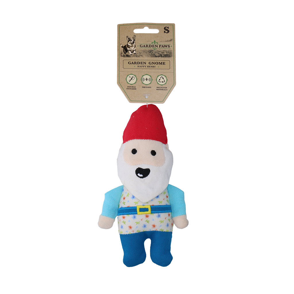Garden Paws Garden Gnome Happy Henry