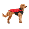 Goo-eez Mock Neck Signature Wrap Jacket Red/Black