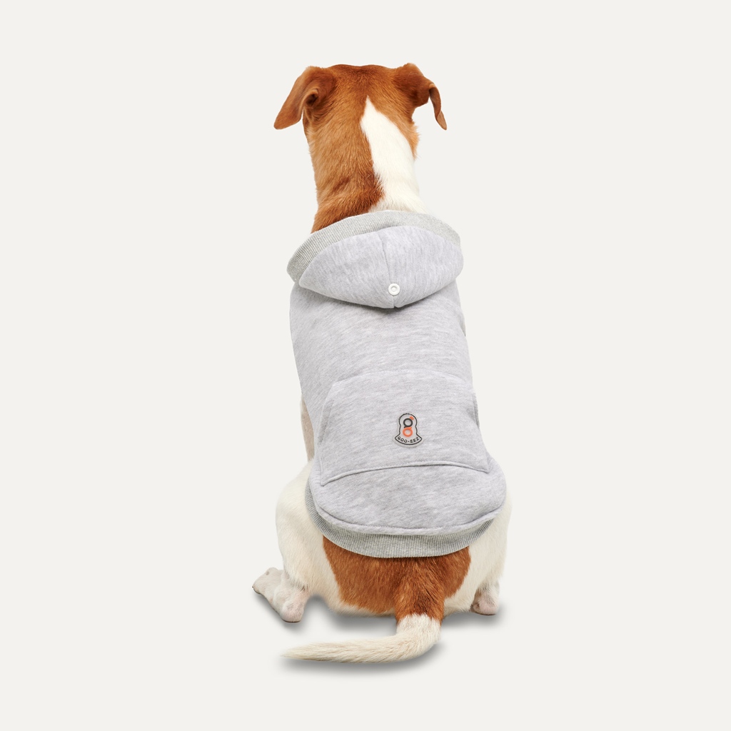 Goo-eez Kangaroo Fleece Hoodie XXS Grey