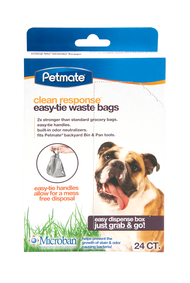Petmate Clean Response Easy-Tie Waste Bags 