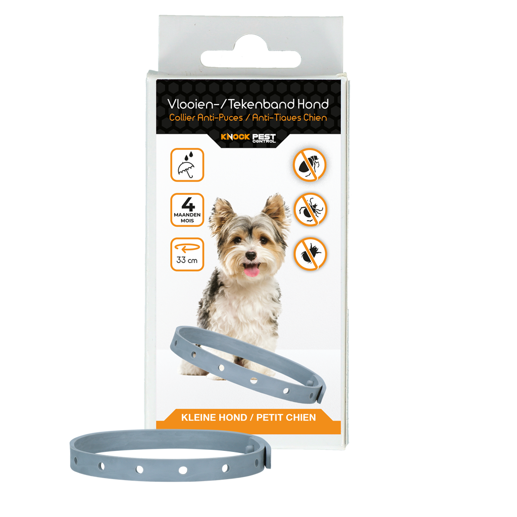Knock Pest Flea/Tick Collar Dog NL/FR