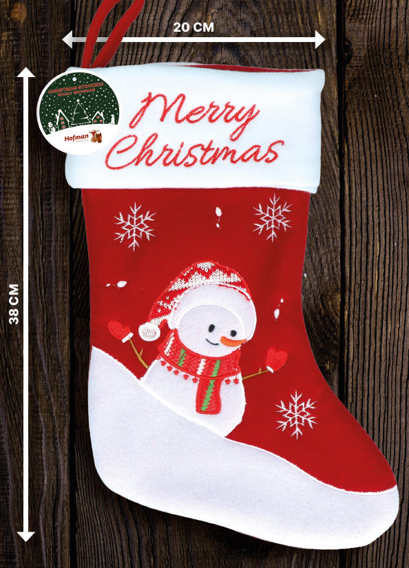 Christmas Stockings Christmas Stocking Wooly Snowman