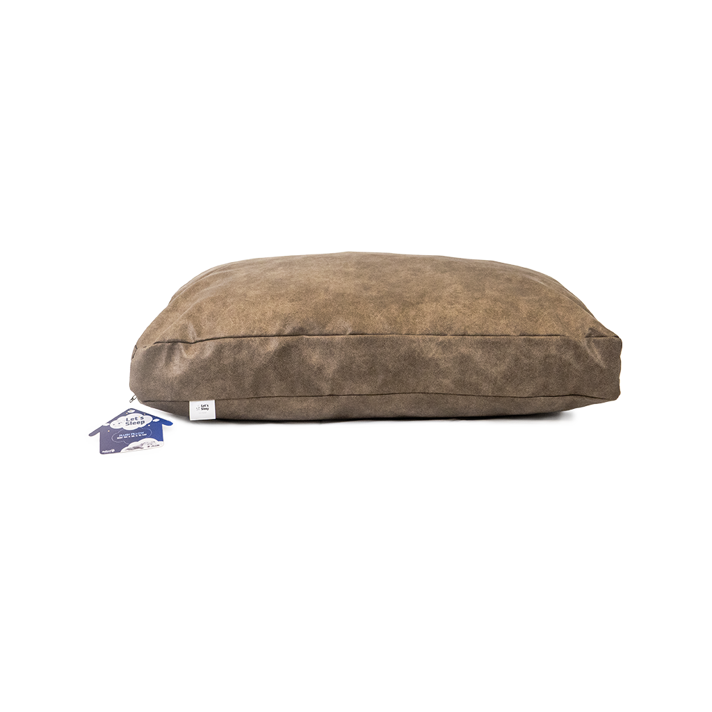Let's Sleep Plush Pillow Dog Bed