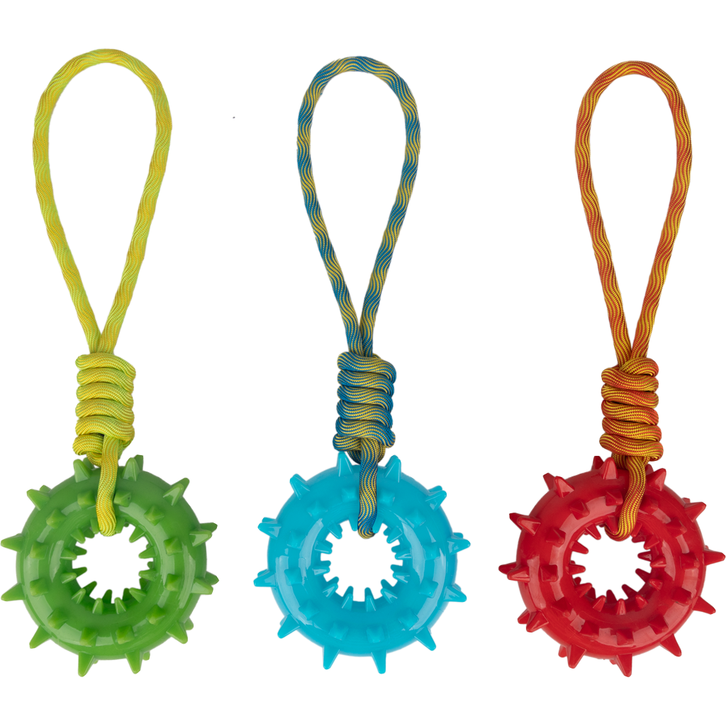 Pawise Play-N-Tug Ring With Handle 