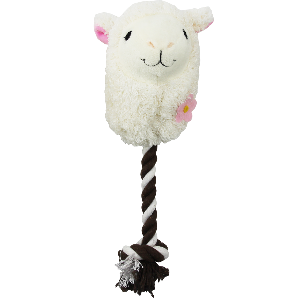 Pawise Alpaca Doll With Rope 