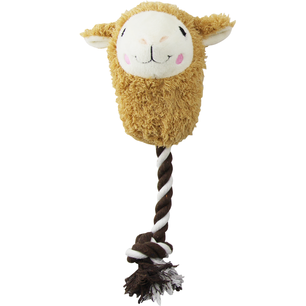 Pawise Alpaca Doll With Rope 