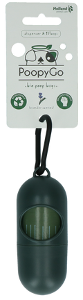 PoopyGo dispenser incl. 15 bags Lavender scented 