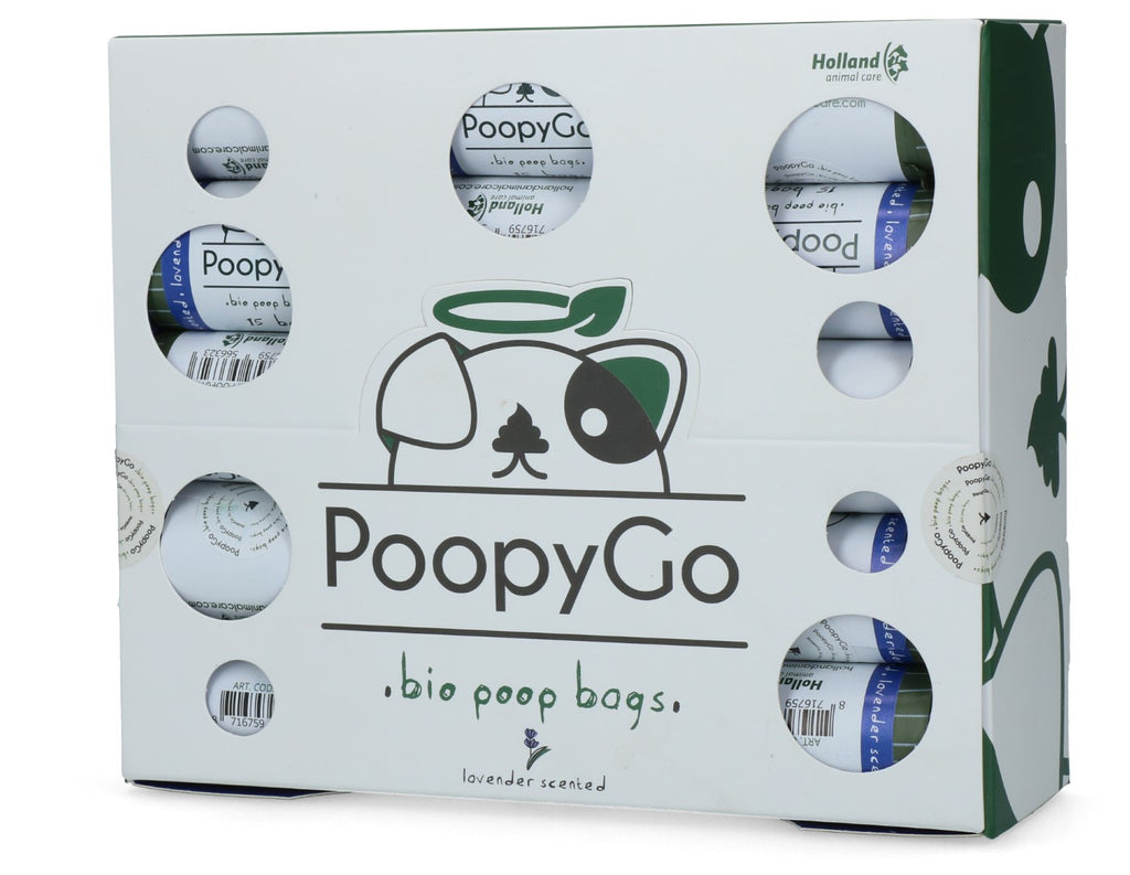 PoopyGo Eco friendly single roll lavender scented 