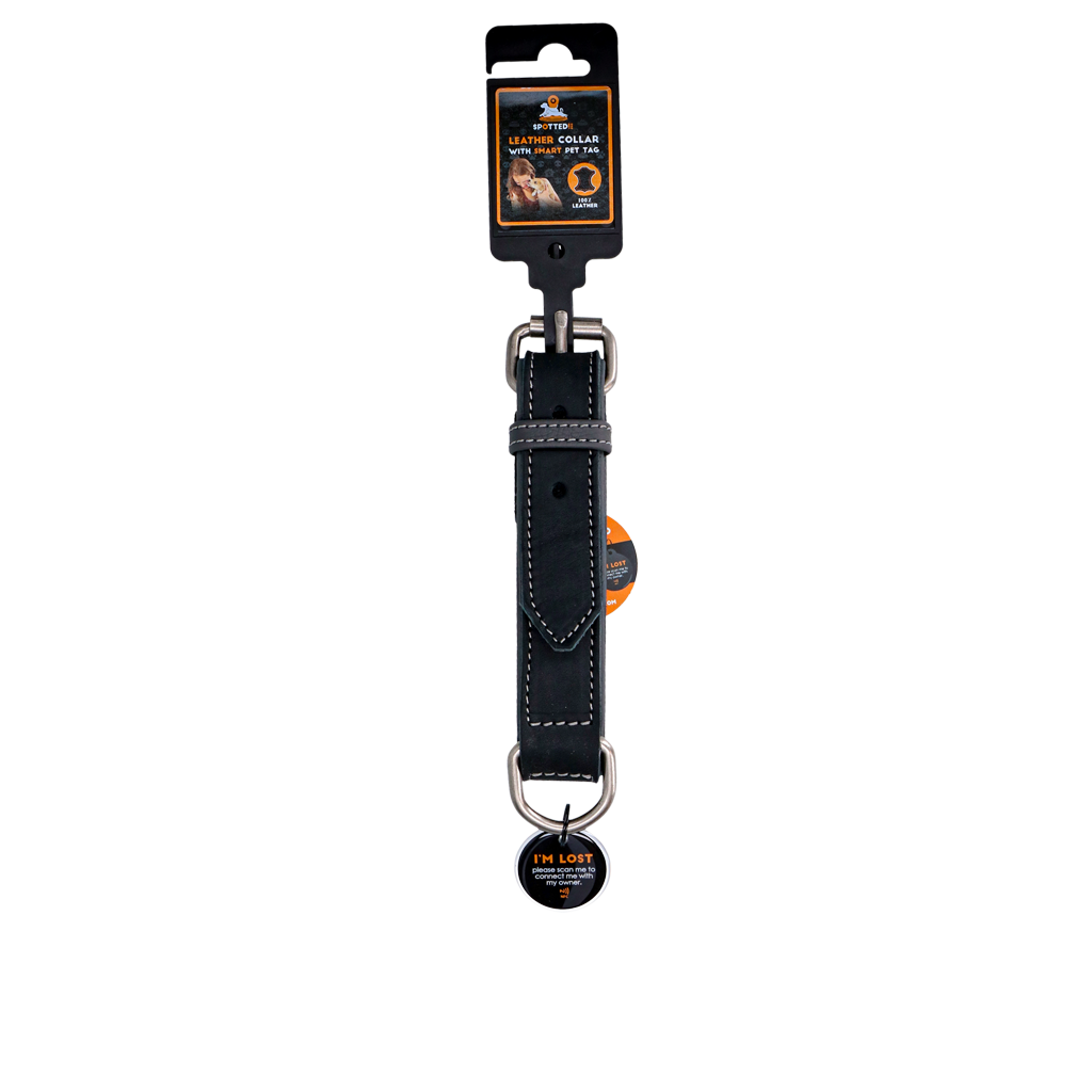Spotted! Pro Leather Collar 2.5 x