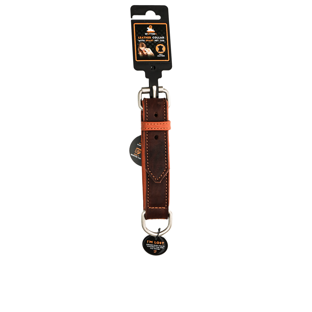 Spotted! Pro Leather Collar 2.5 x