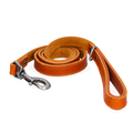 Spotted! Pro Leather Dog Leash Cognac